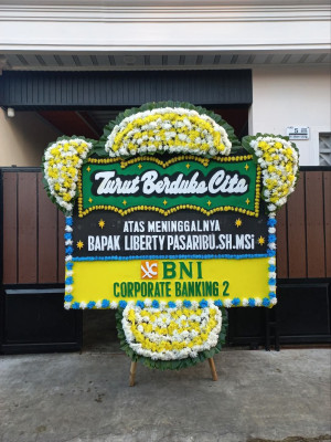 Papan Bunga Duka di Wasile