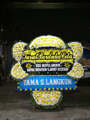 Papan Bunga Duka di Wasile
